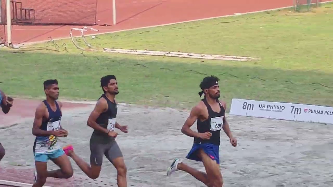 1500 mtr heat all india police meet 2025-26