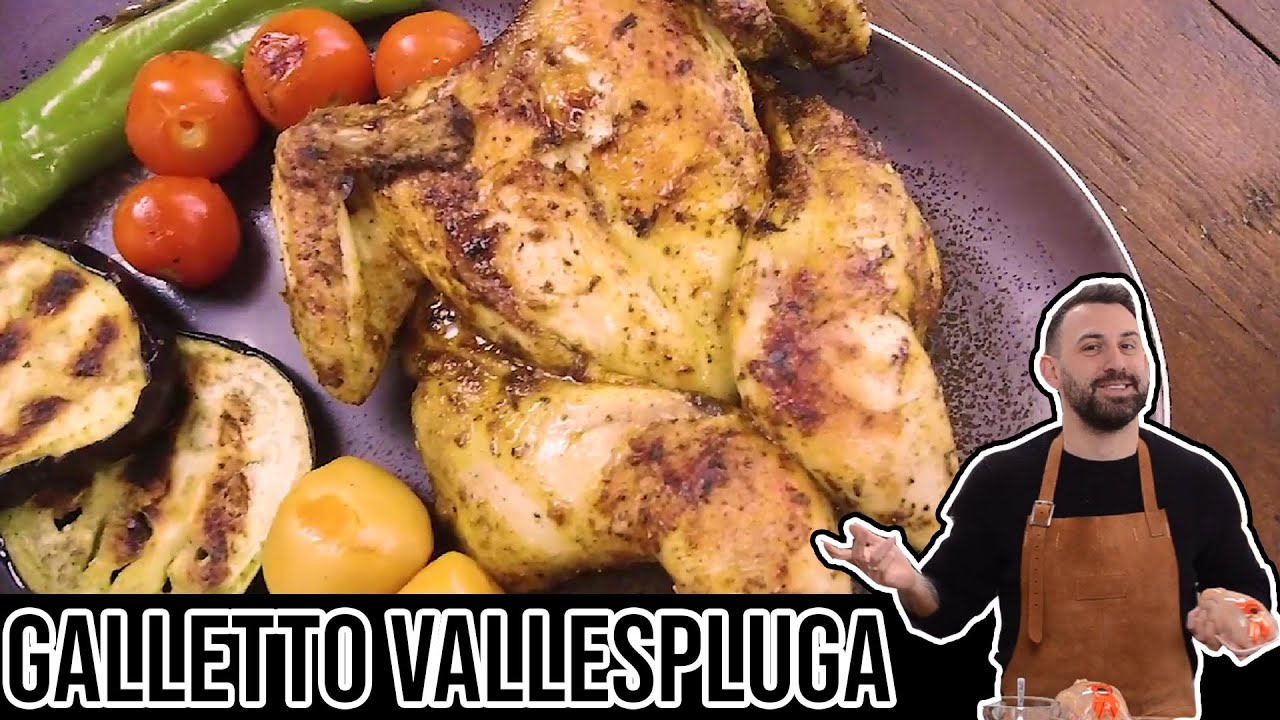 Galletto alla griglia con verdure. Come marinarlo?