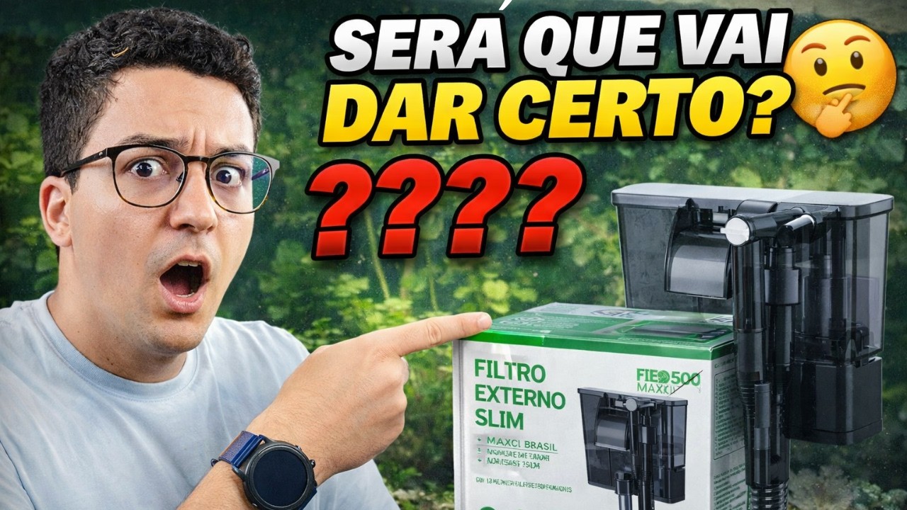 Como Deixar a Água do Aquário Cristalina Usando Filtro Externo