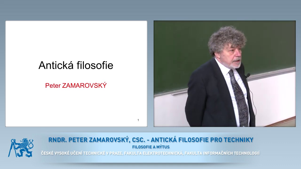 RNDr. Peter Zamarovský: Filosofie [24. 2. 2016 – 01, LS 15/16]