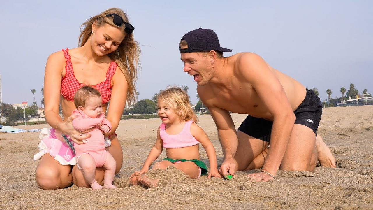 Taking our Daughter to the Beach for the First Time