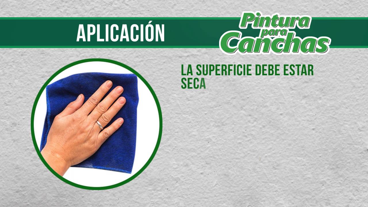 Pintura para canchas