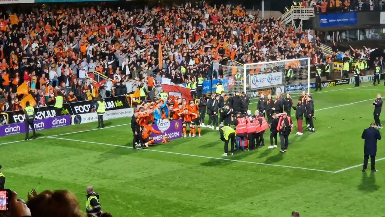 Beautiful Sunday - Dundee United v Partick Thistle - 3 May 2024