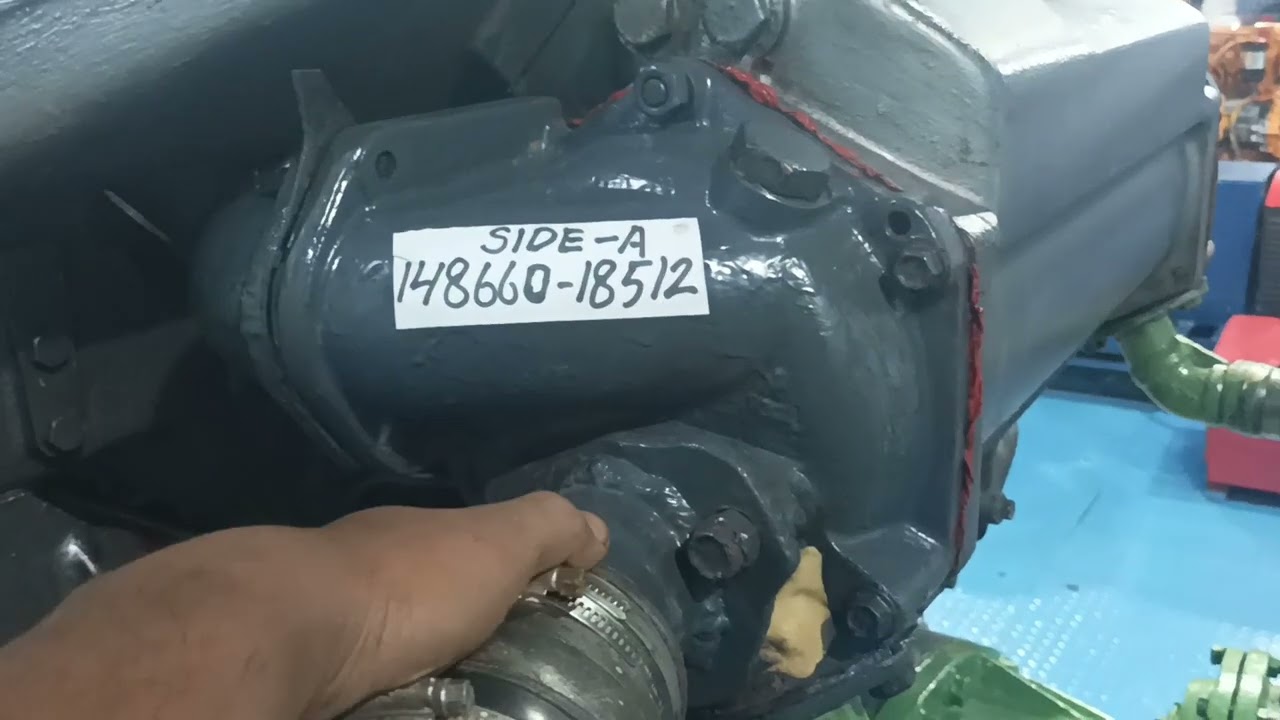 MESIN YANMAR 6AYM-WST KATALOG/ PART NUMBER COVER COLLER//MARINE