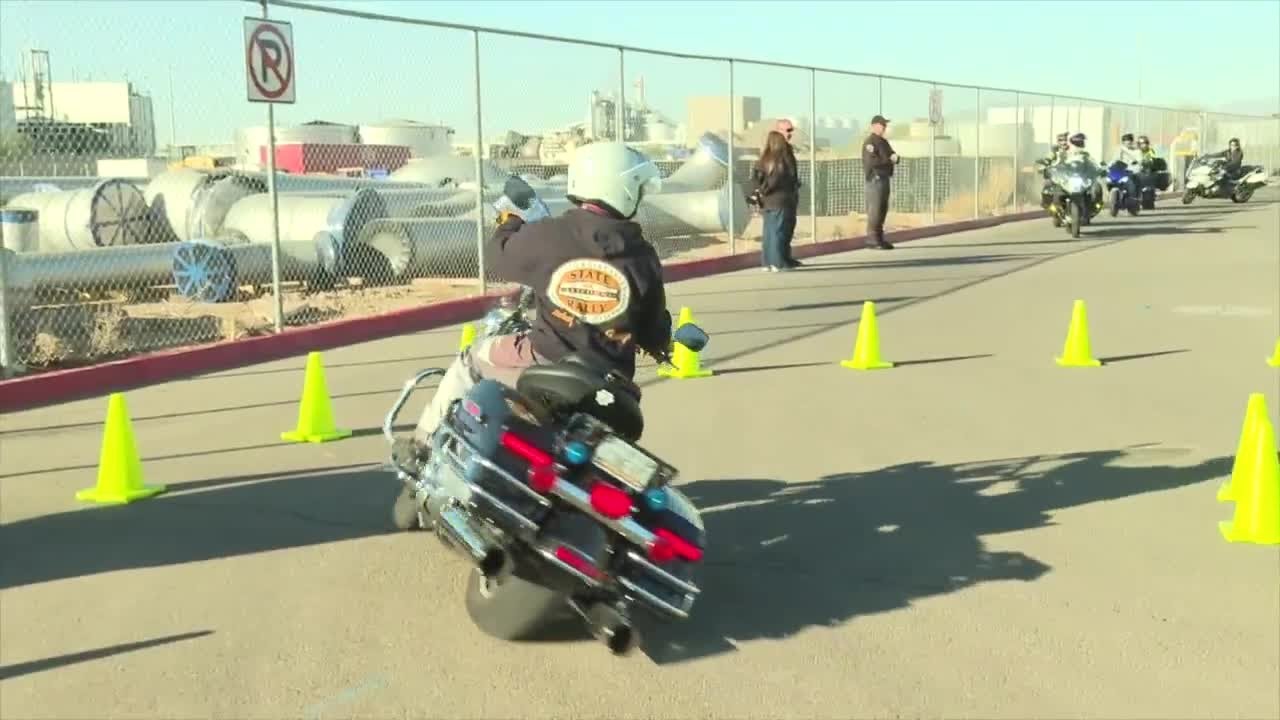 Chandler Police hold free motorcycle training