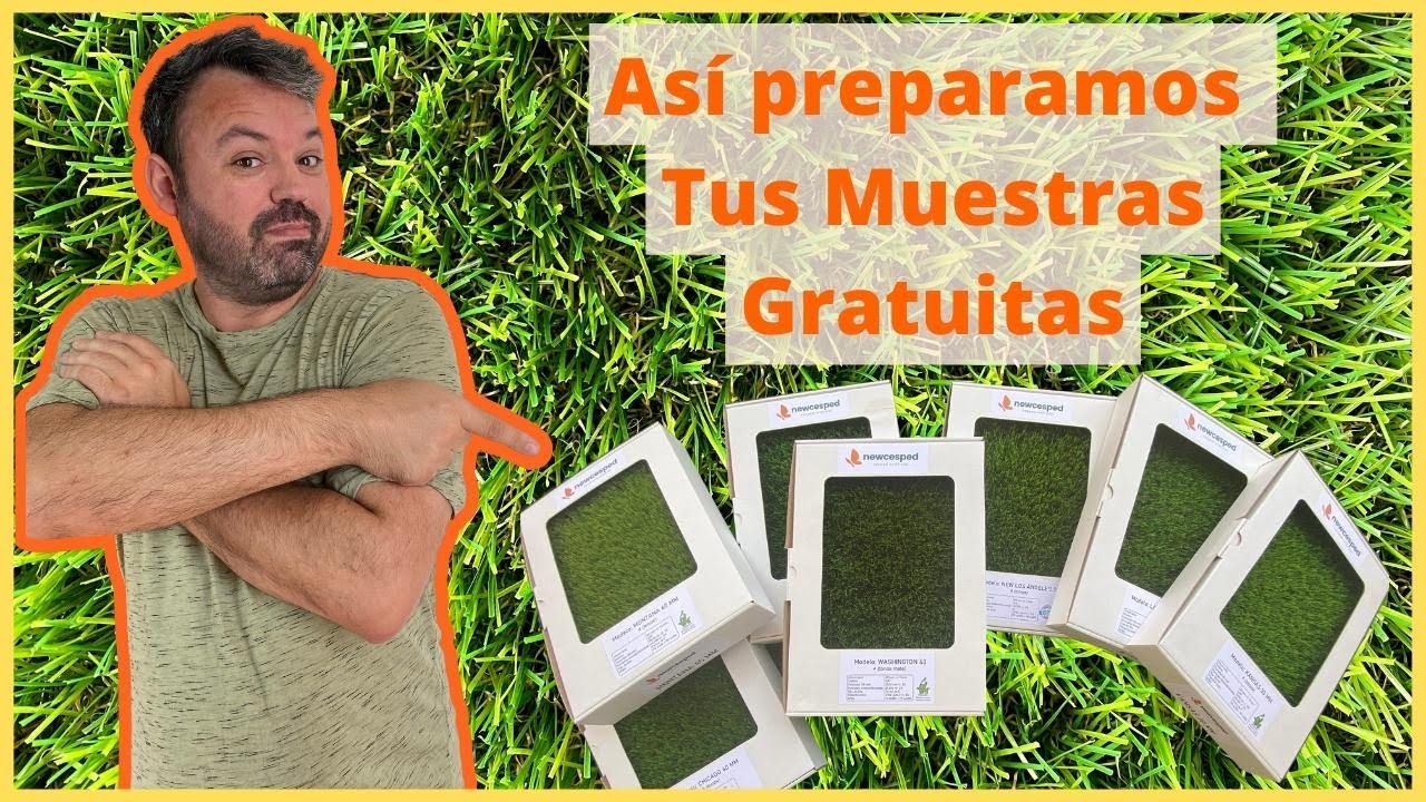 Muestras Gratis - Césped Artificial - Así las preparamos.