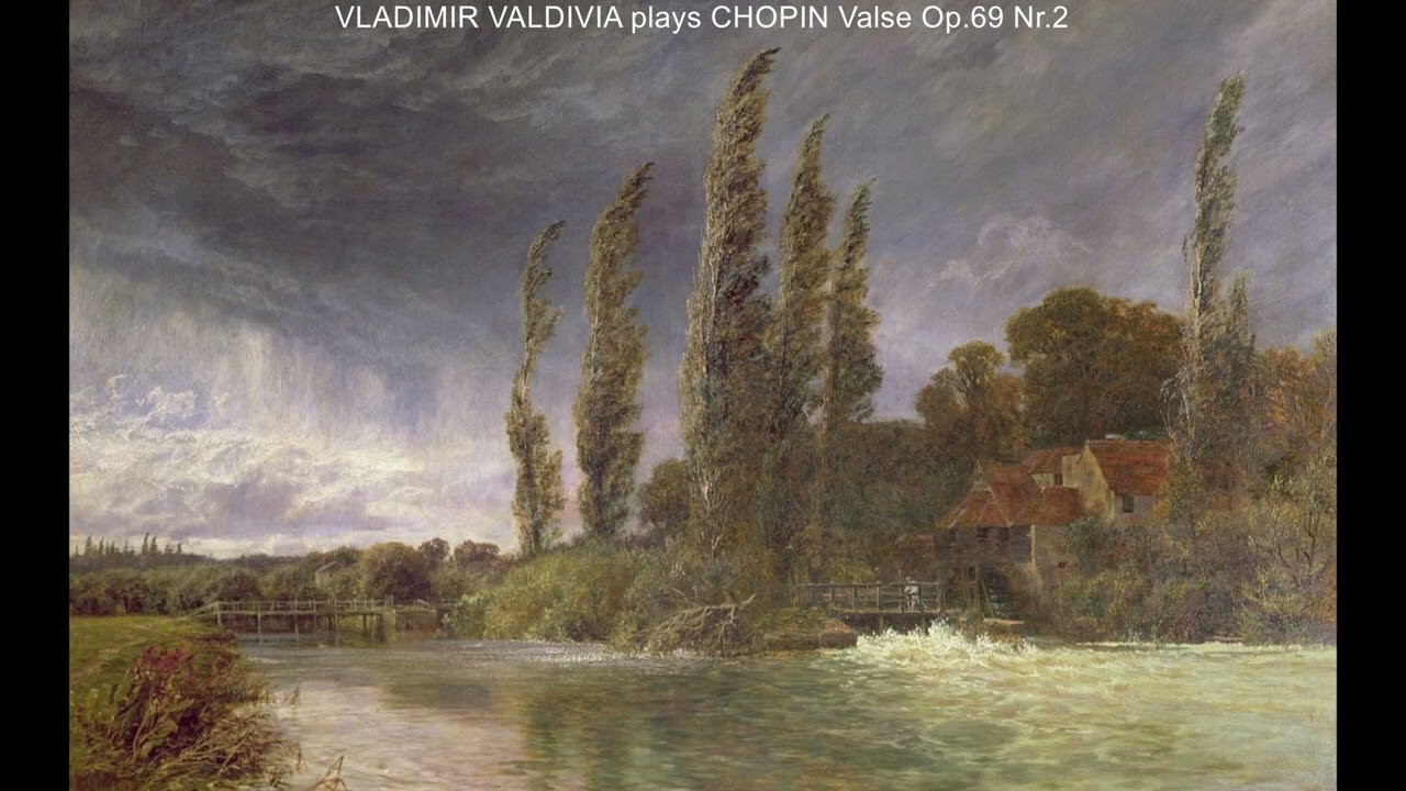VLADIMIR VALDIVIA plays CHOPIN Waltz Valse Op.69 No.2, Piano