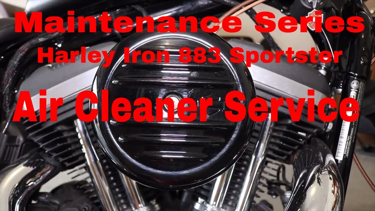 Sportster Air Cleaner Maintenance