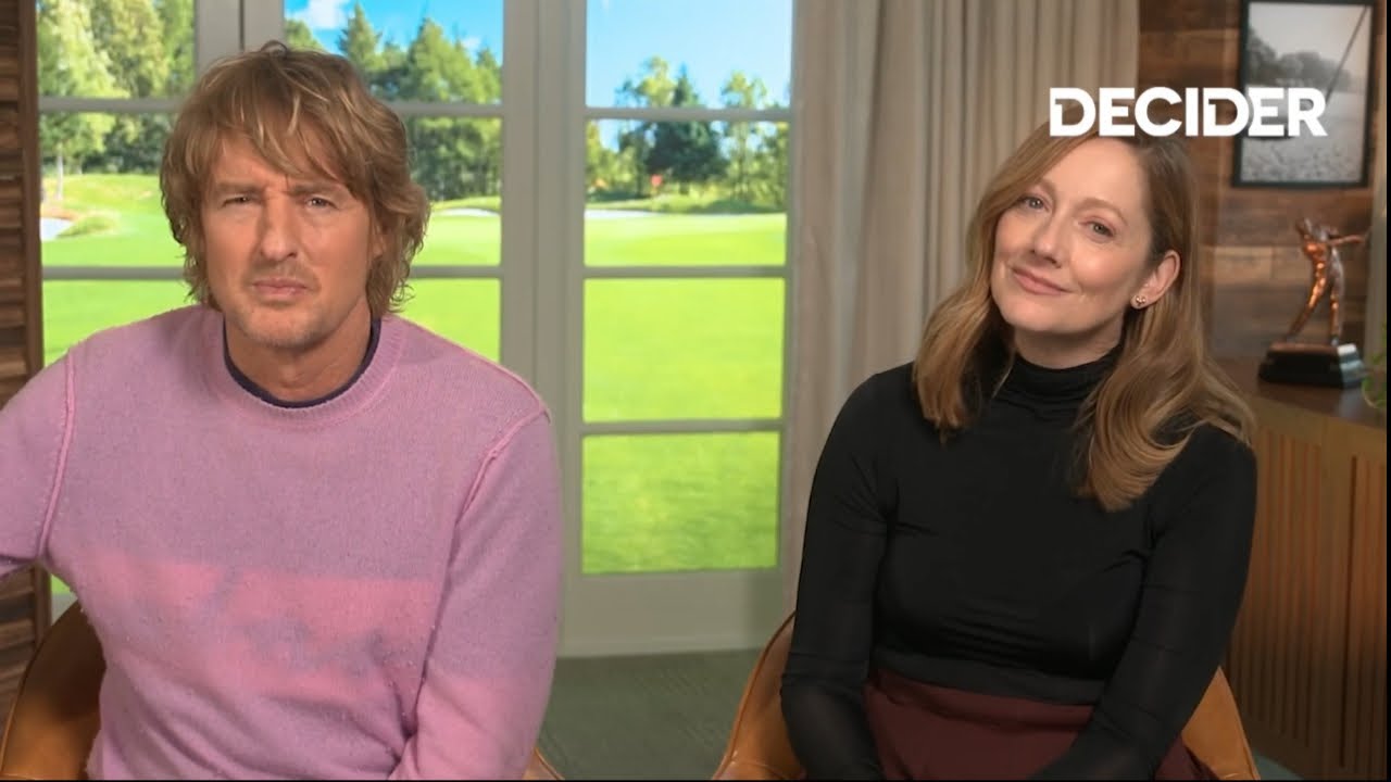 Owen Wilson & Judy Greer Found New Love Of Golf While Filming Apple TV+'s 'Stick'