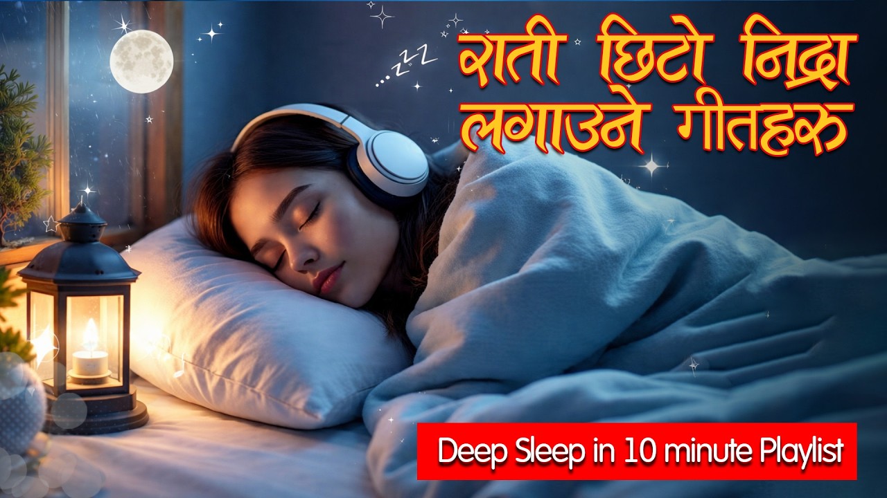 १० मिनेटमै गहिरो निद्रा लाग्ने शान्त गीतहरू| सुत्ने बेलामा सुन्ने | Deep Sleep Soft Music