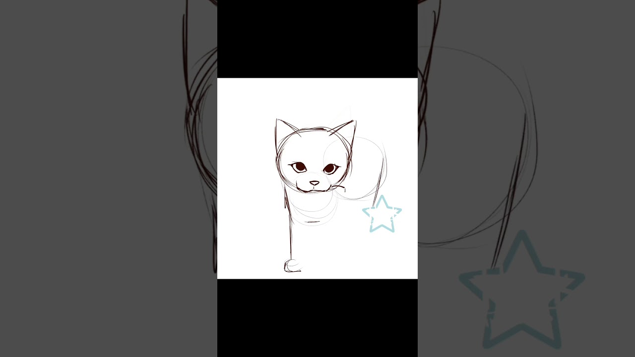 Drawing Random Cats Pt. 1!! || Cat with Fish || 