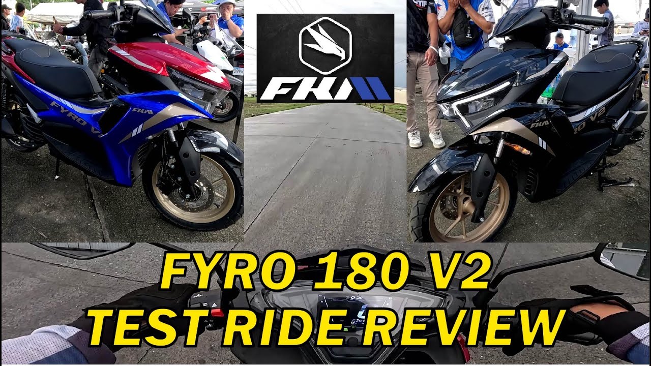 FKM Fyro 180 V2 Test Ride & Sound Check