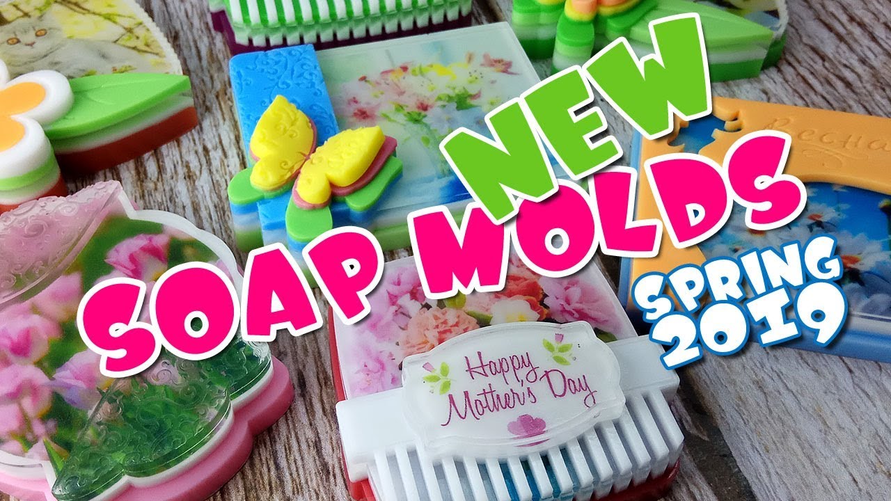 New photo soap molds 