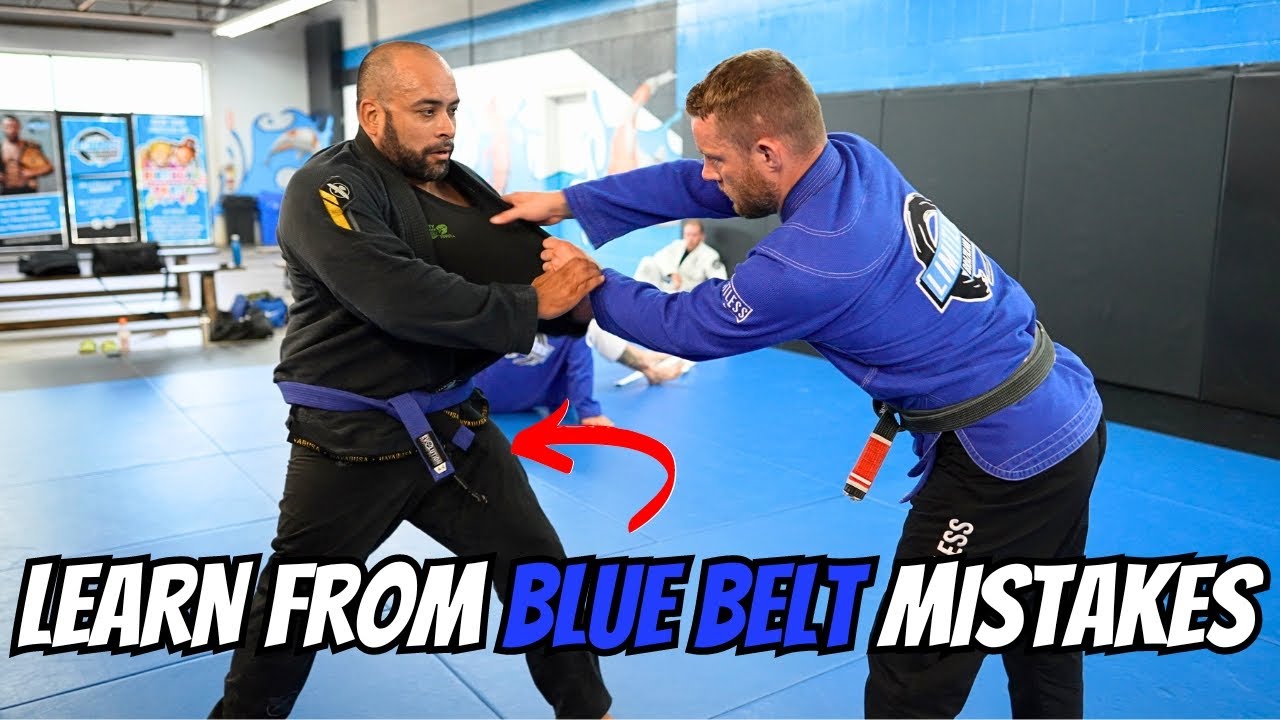 Black Belt Vs Blue Belt | BJJ Rolling Commentary