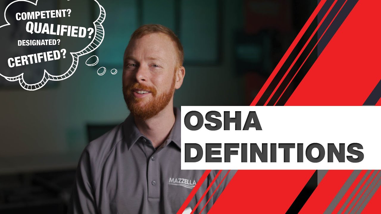 Определения OSHA: кто такие компетентные, квалифицированные, назначенные и сертифицированные лица?