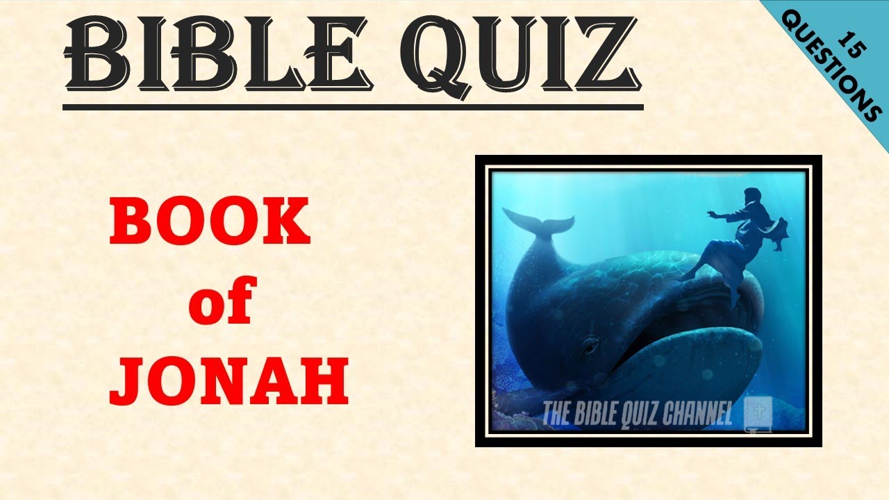 BIBLE QUIZ | The Book of JONAH | Questions and Answers @TheBibleQuizChannel  #god #bible #biblequiz