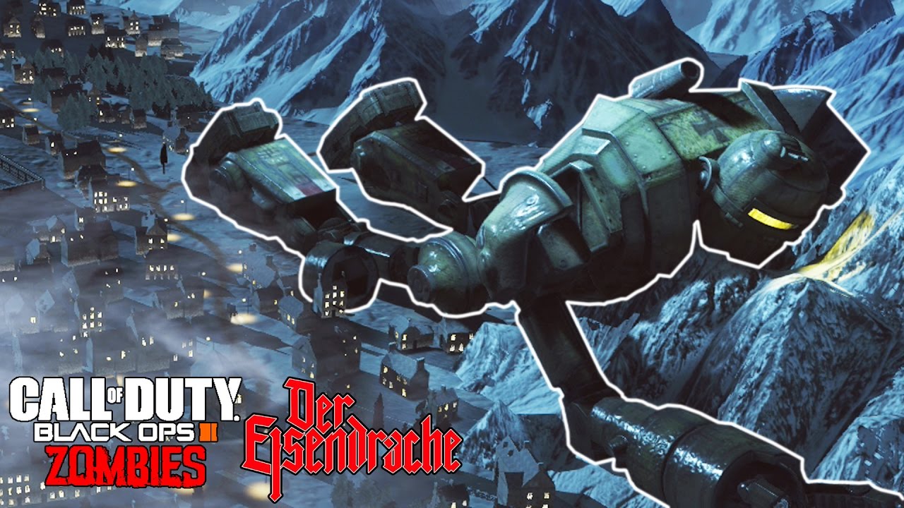 THE GIANT HAS FALLEN!  DER EISENDRACHE OUTSIDE THE MAP EXPLORATION! (Black Ops 3 Zombies)