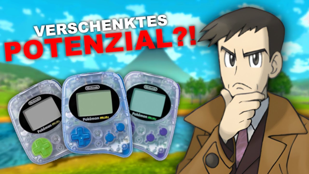 Pokemon Mini - Eine Konsole die KEINE CHANCE hatte