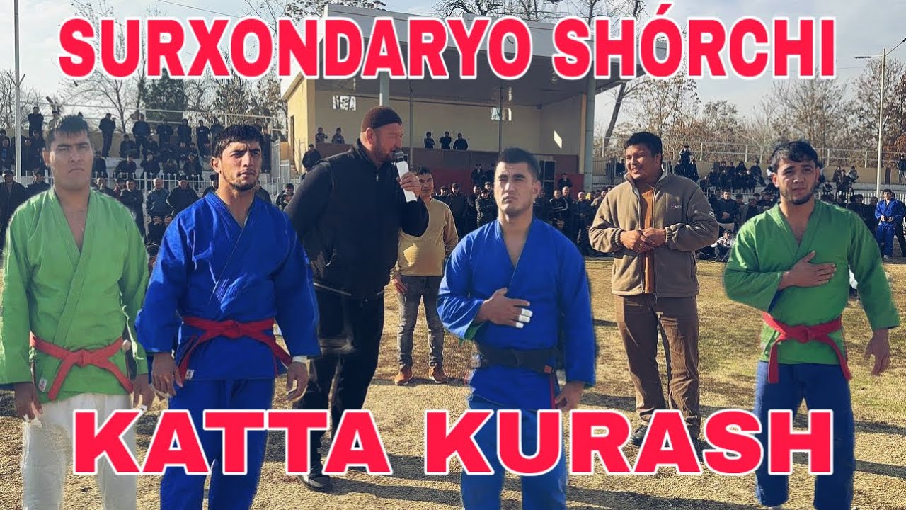 Surxondaryo Sh&oacute;rchi tumani katta kurash 25.12.2025 judo
