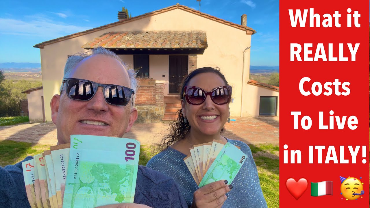 How We Retired Early & Live for Less (and BETTER!) In ITALY 🇮🇹 💰 Our Monthly Costs for EVERYTHING!!