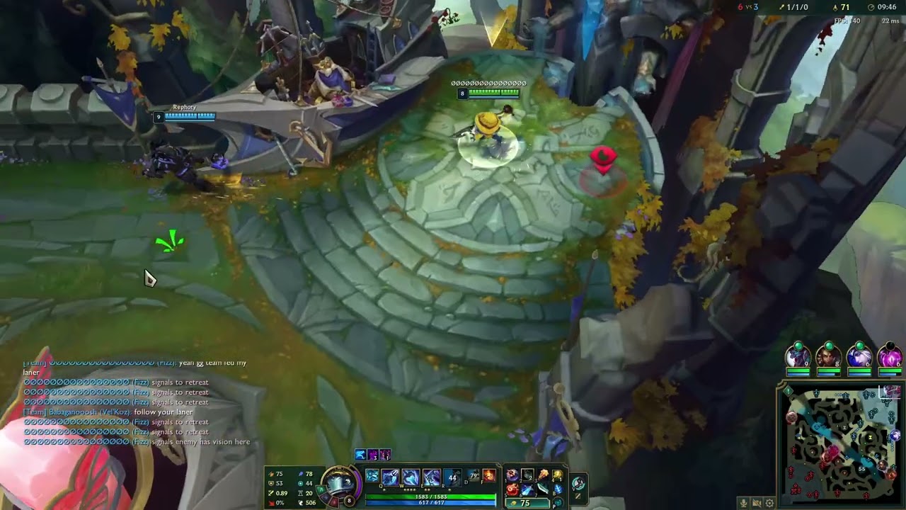 G3 Fizz vs Zed Win KDA 7/4/0 3/15/26