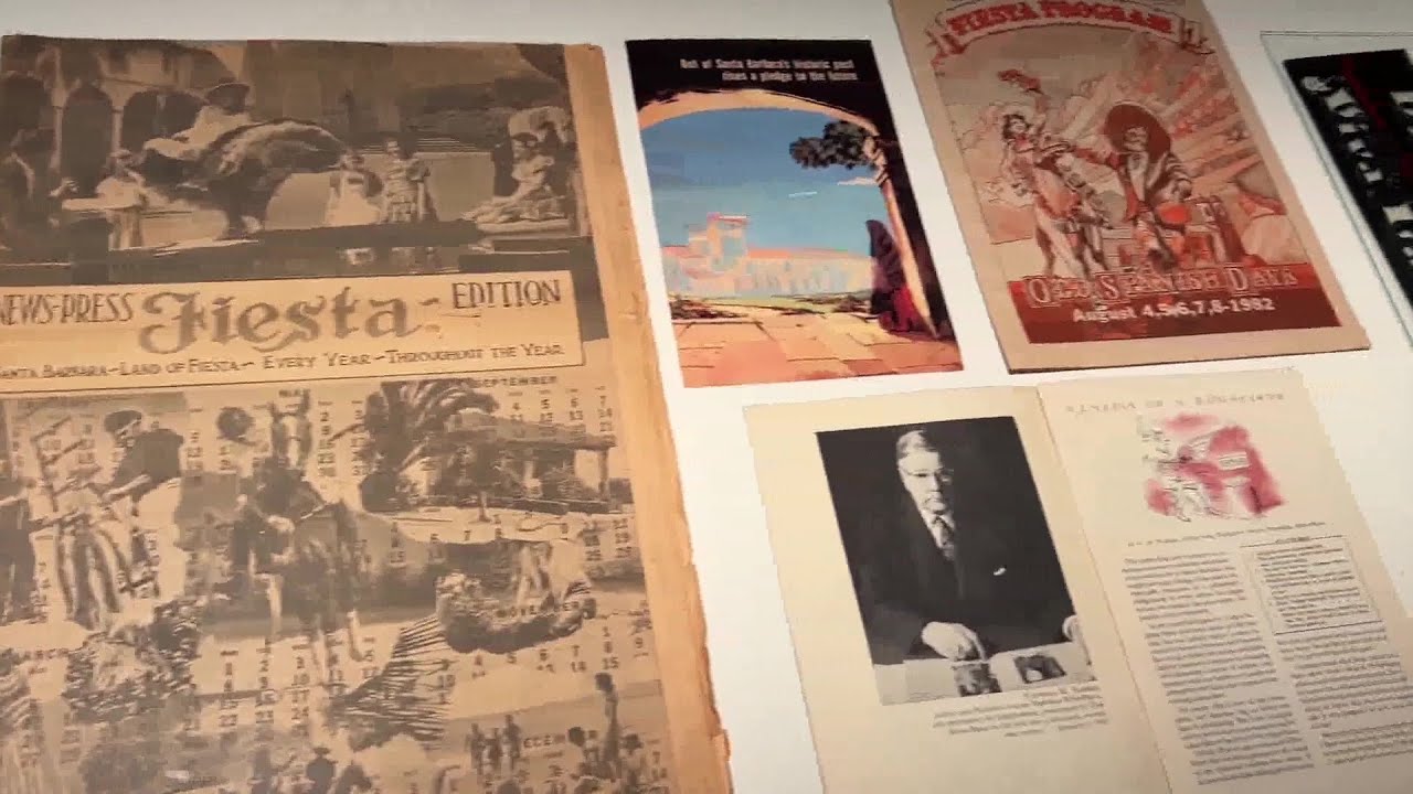 New exhibit at the Santa Barbara Historical Museum shows rare newspaper photos of Fiesta