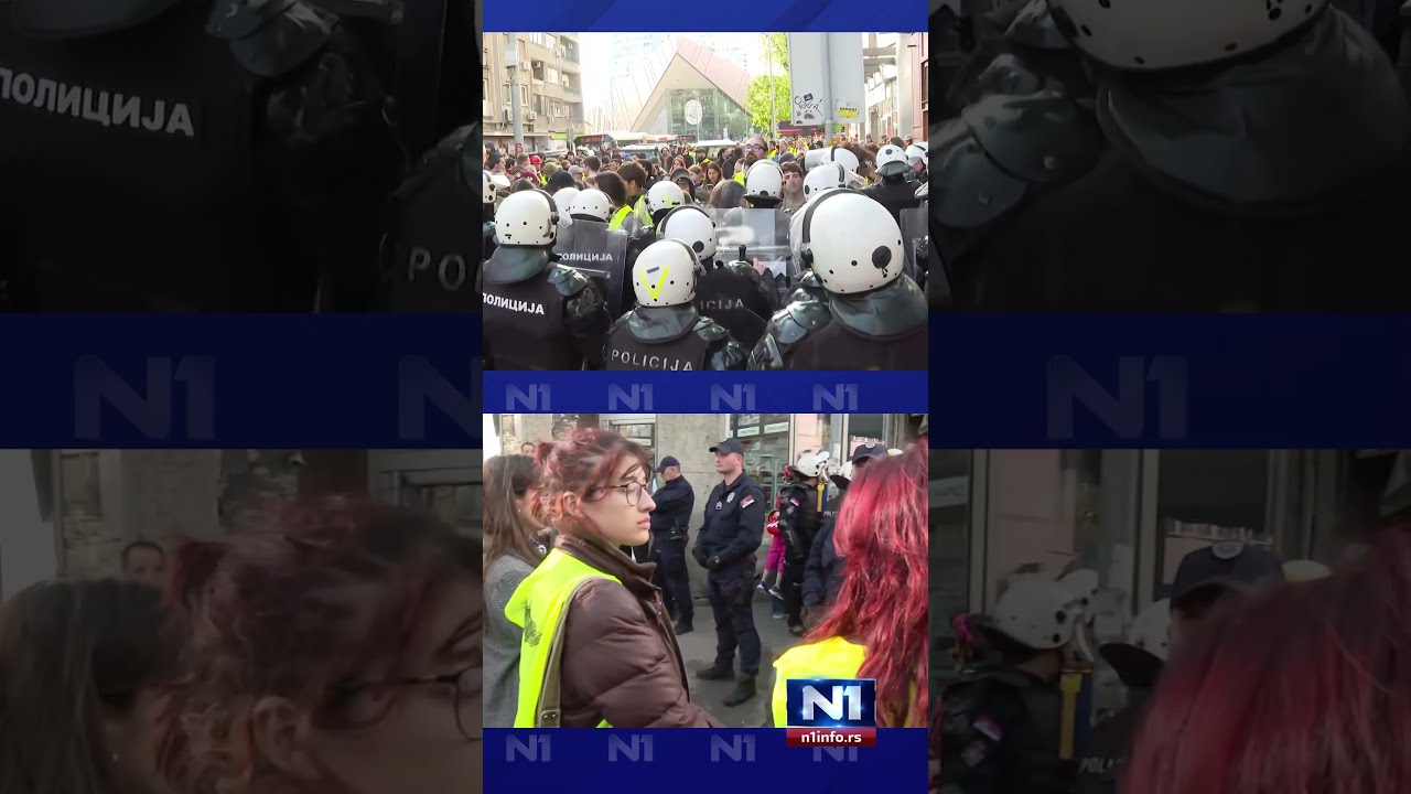 U Beogradu i dalje traje blokada RTS-a