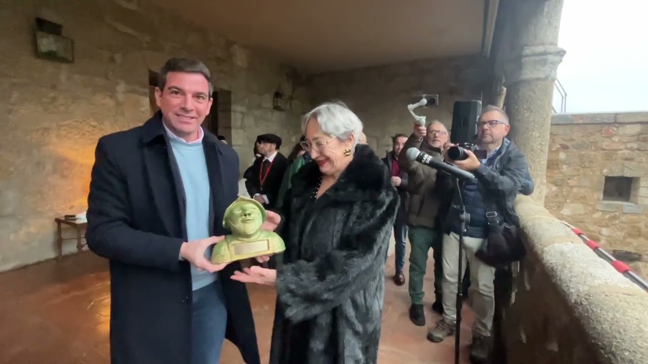 Luisa Gavasa, premio “La Vera, retiro imperial” 2026 