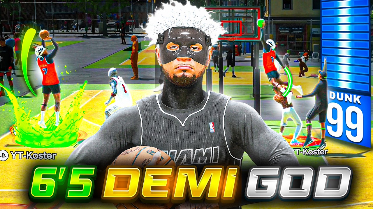 Этот билд 6'5 с 99 DUNK и легендарными значками на броски ЛОМАЕТ ИГРУ в NBA 2k27! Лучший билд в 2...