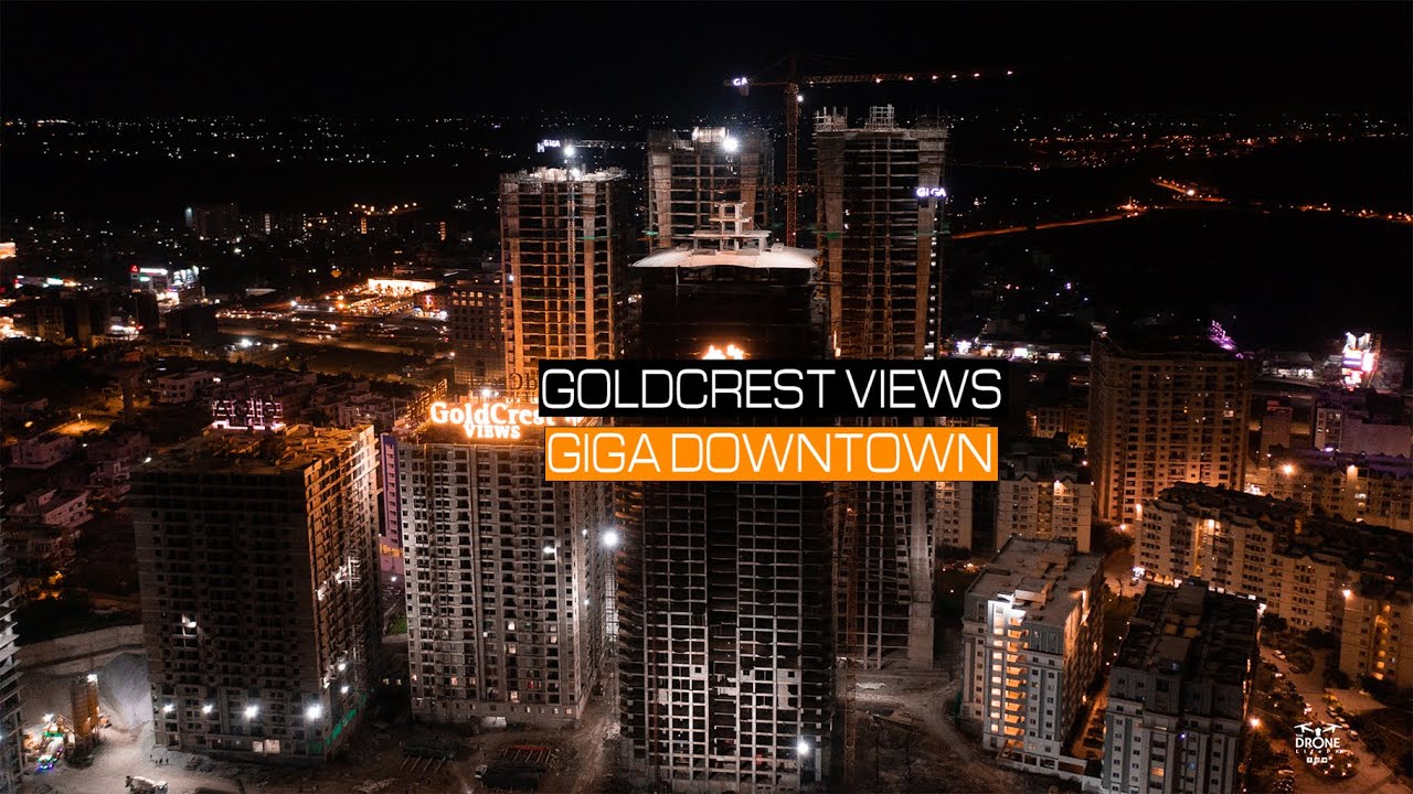 Gold Crest Views l Giga Downtown 4K l The Drone Life PK