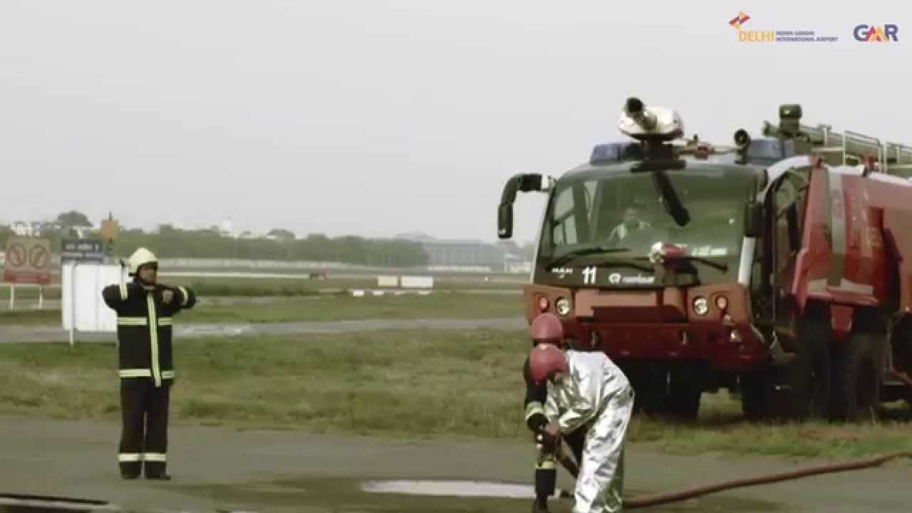 Fighting fit to handle fire at Delhi Airport