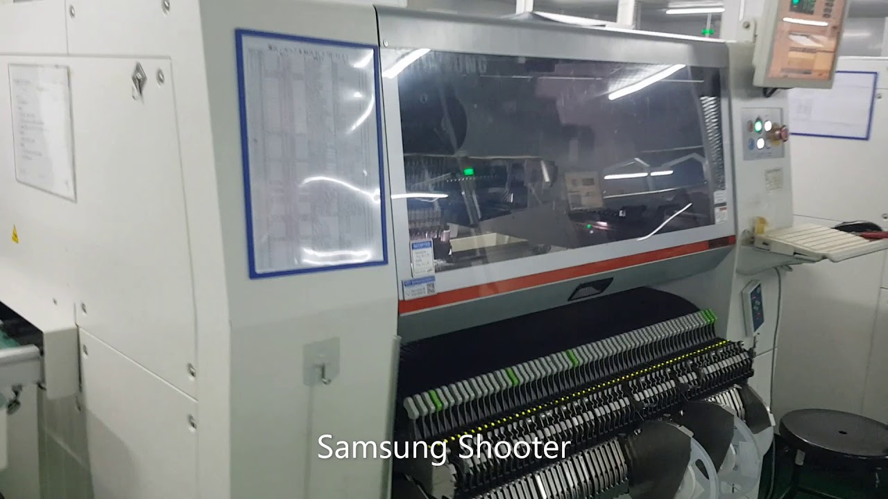 SMT Assembly Line Samsung SM481 and SM482