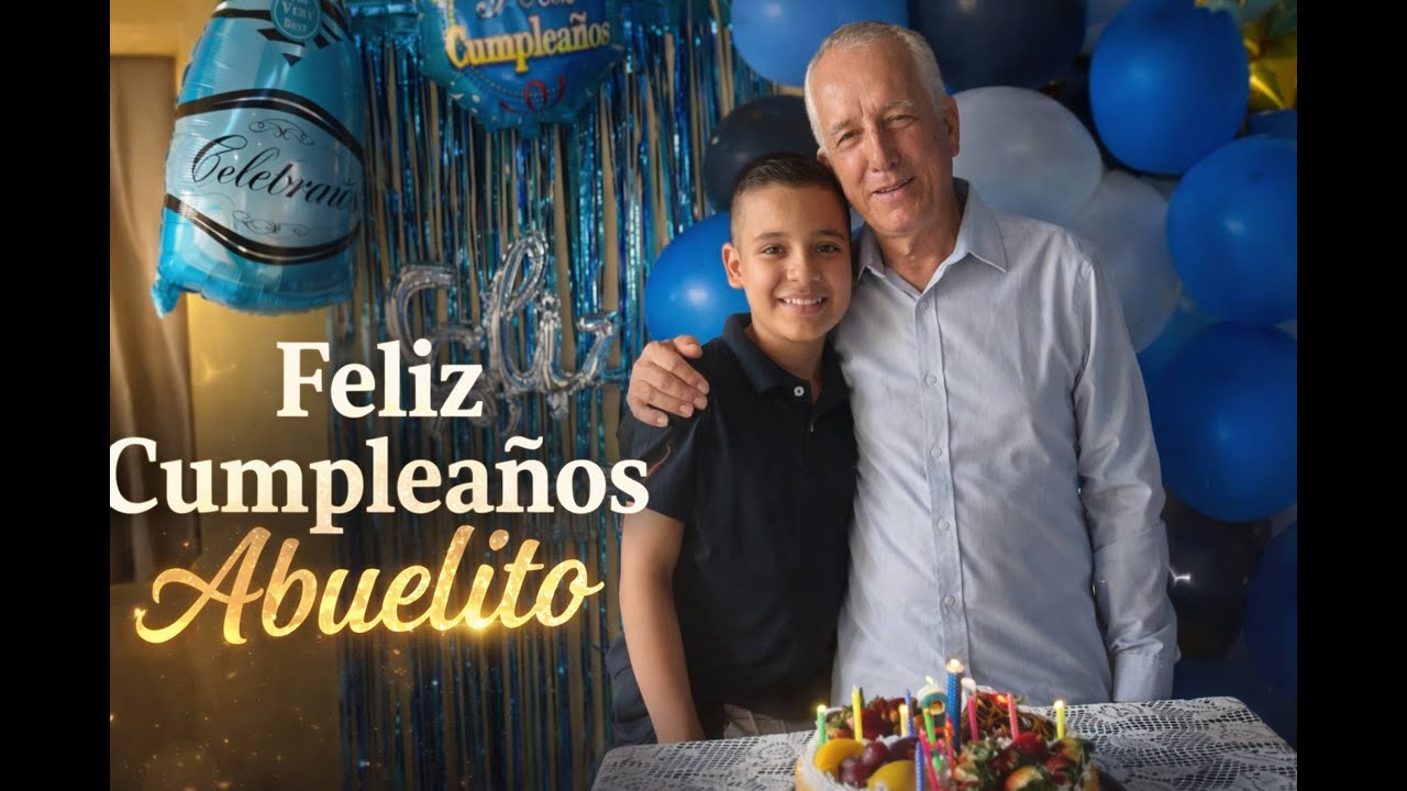 Elías Nahúm honra a su abuelito Bolívar Loaiza por sus 72 años con un ramillete de canciones