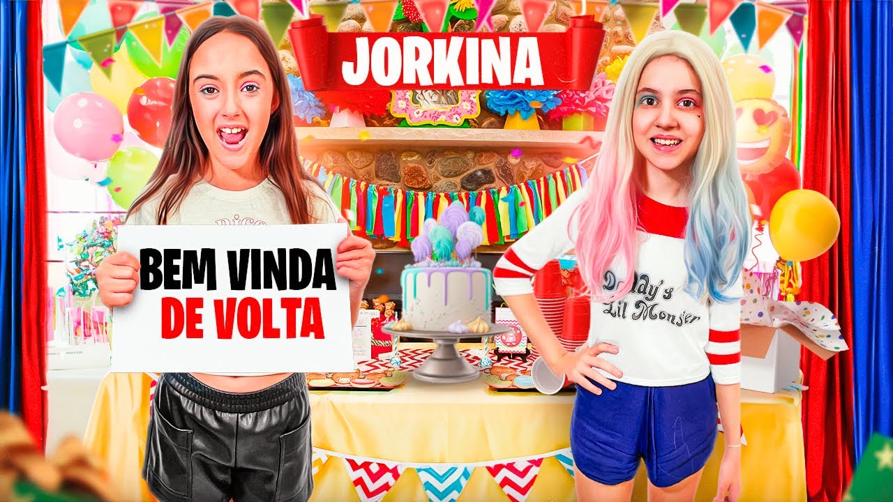 A FILHA DA ARLEQUINA (JORKINA) VOLTOU