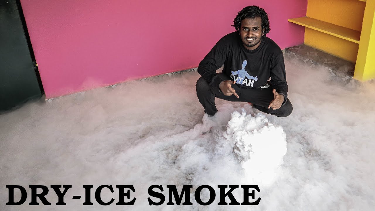 Making "FOG" from "DRY ICE" | SMOKE MACHINE | SLOTH
