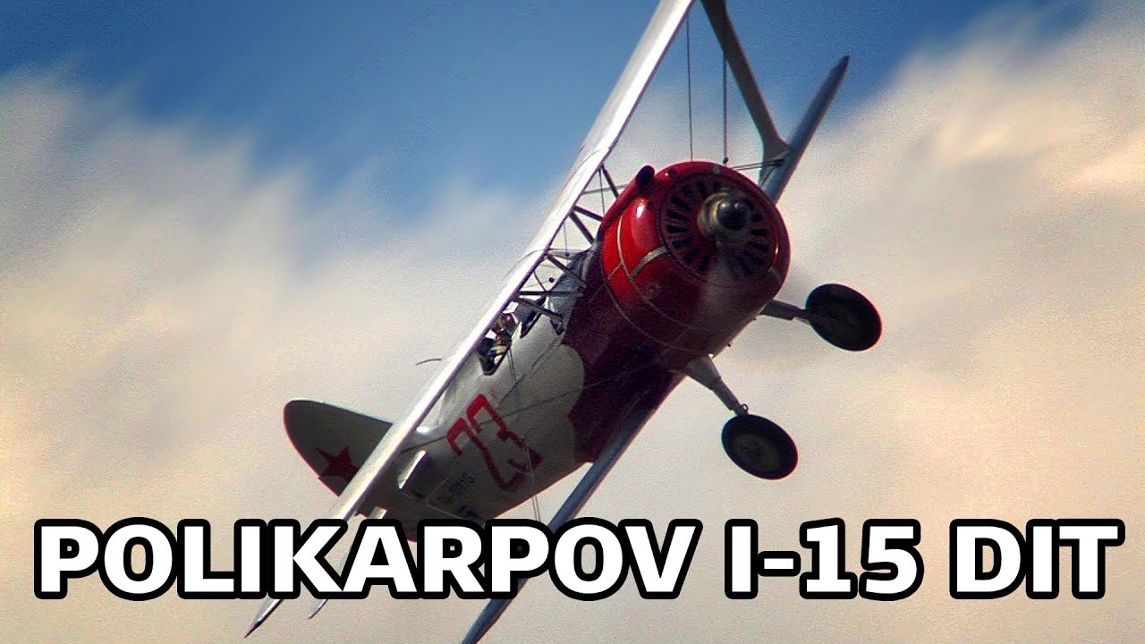 Polikarpov I-15 - Russian Air Force 100th Anniversary Airshow