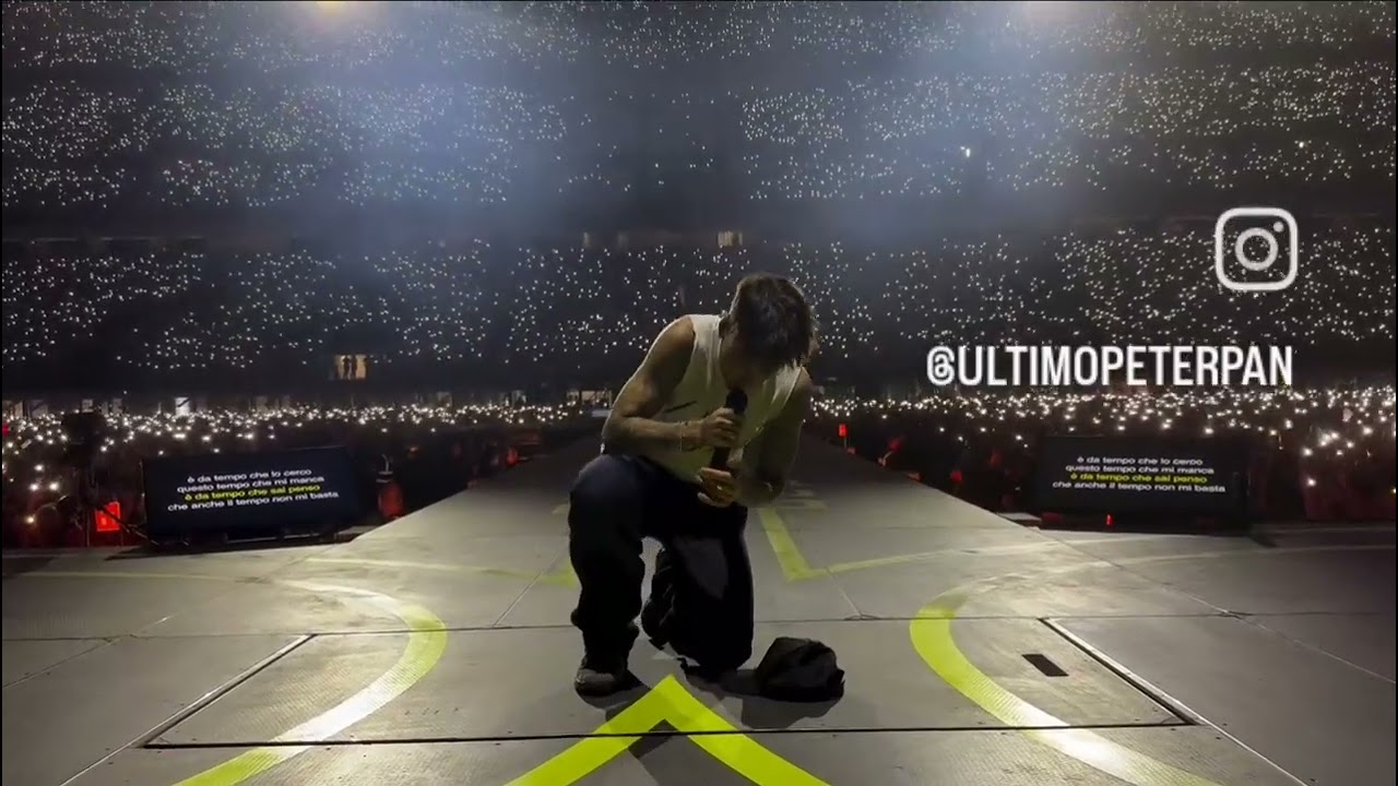 Ti dedico il silenzio.❤️ Milano stadio san siro #ultimo