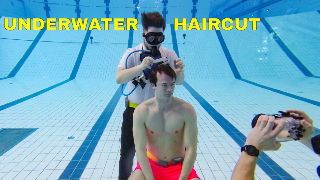 Can you get a Haircut underwater?
