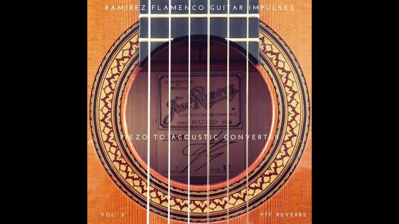 RAMIREZ FLAMENCO GUITAR IMPULSES! (PIEZO TO ACOUSTIC CONVERTER VOL. 2) ON OFF DEMO