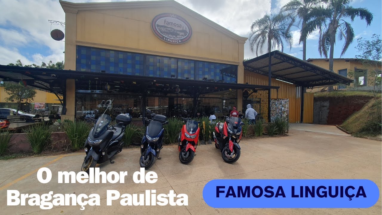 Passeio de Scooter em Bragança Paulista almoço na Famosa Linguiça