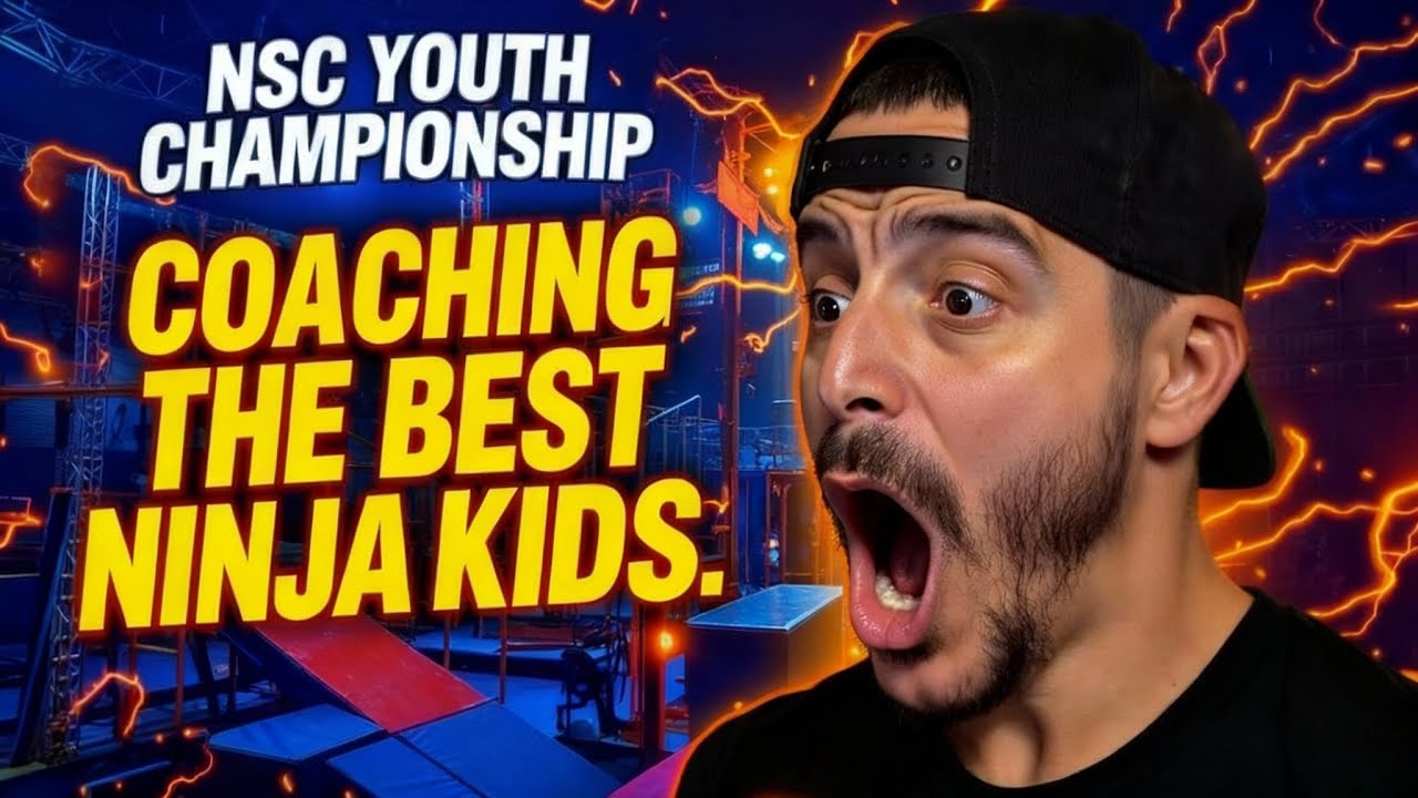 Coaching Elite Ninja Kids at the TOUGHEST Youth Championship
