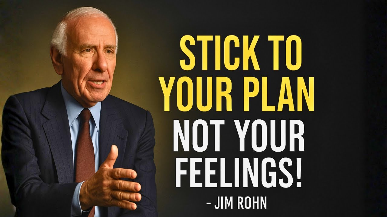 FOLLOW YOUR PLAN,  NOT YOUR MOOD &ndash; Powerful Motivational Speech Of Jim Rohn