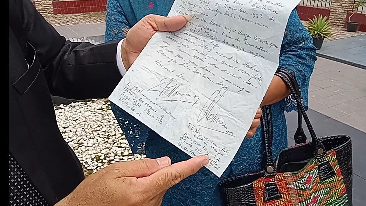 ADA APA? DUA KELUARGA CUCU DR. I.L. NOMMENSEN KIRIM SURAT KEPADA ADMIN  PALITO NA METMET.