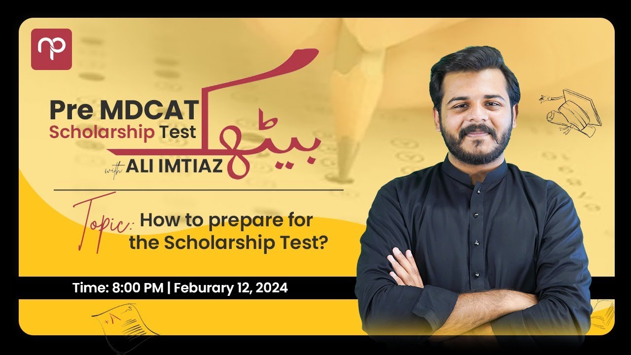 Pre-Scholarship Test Baithak with Sir Aly Imtiaz | Nearpeer