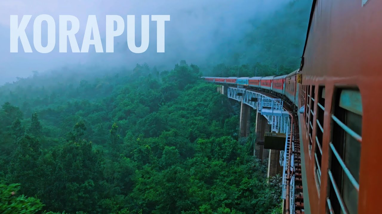 Koraput To Train side senic view
