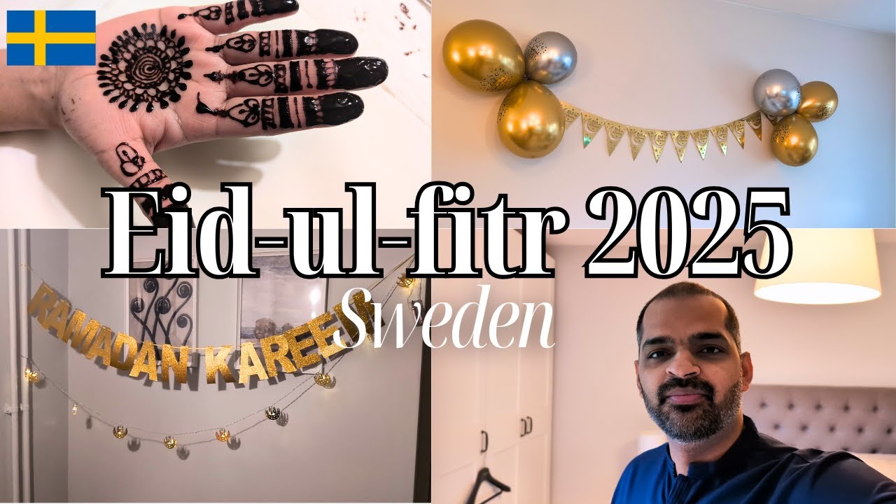 How we Celebrate Eid and Chaand Raat in Malmö, Sweden 2025 | Pakistani Eid