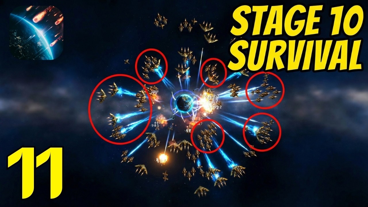 LV.11 DEFENSE 🛡️ | Tips and Tricks | Planet Defense: Space TD