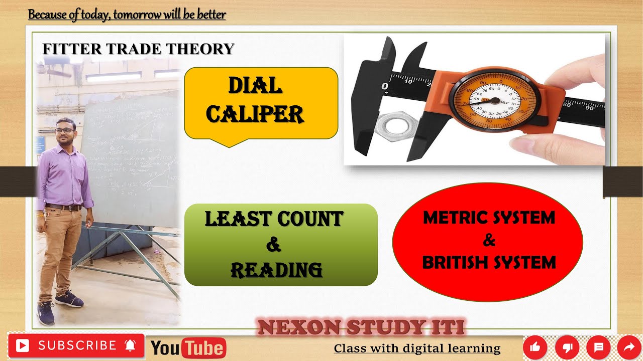 DIAL CALIPER LEAST COUNT// READING//METRIC SYSTEM// BRITISH SYSTEM