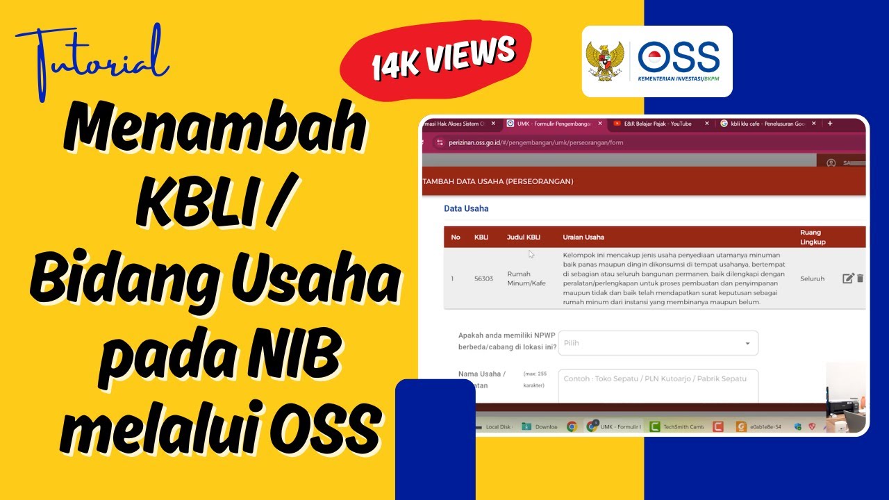 TERBARU 2024!!! Cara Menambah KBLI / Bidang Usaha pada NIB melalui OSS