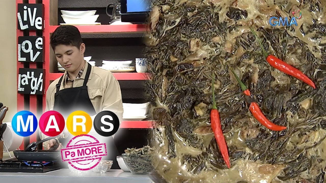 Mars Pa More: Allen Ansay cooks laing | Mars Masarap